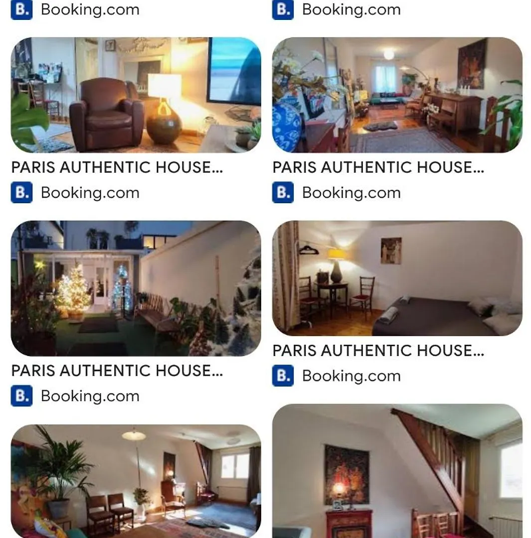 Paris Authentic House 2 Maisons 1 Studio Ideale Pour Groupes, Capacite 30 Personnes 0*,  Franciaország